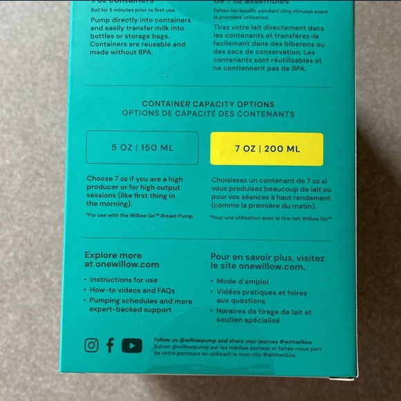 Willow Go Pump Container Set - Picture 2 of 2